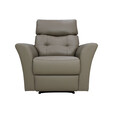 Half Leather Sofa 1 Seater With Recliner + 2 Seater + 3 Seater REC131
